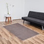 Conceptum Alfombrilla de baño Gris 100 x 200 cm